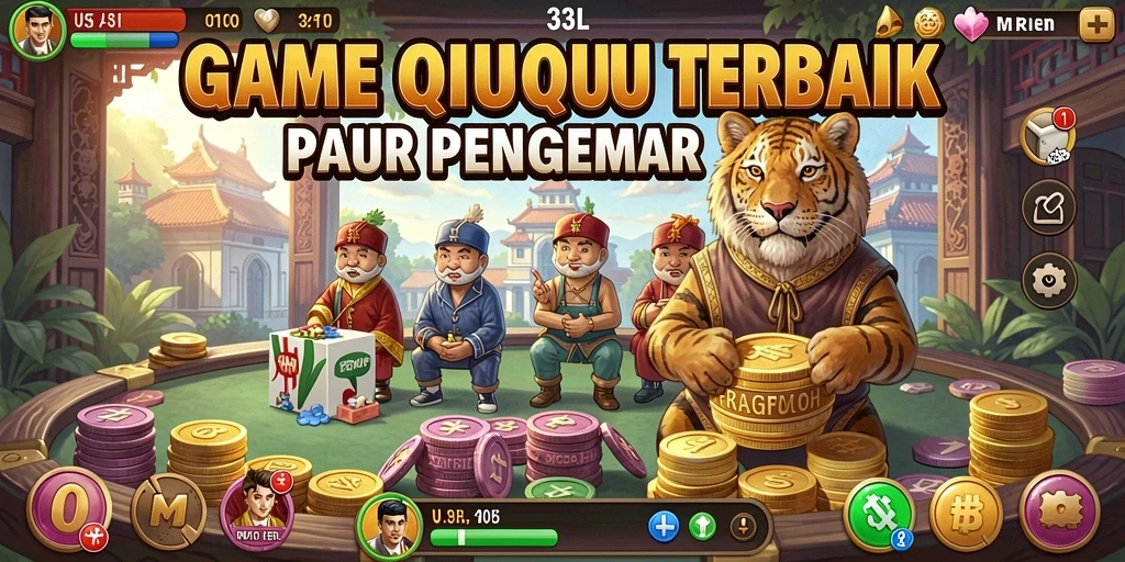 Screenshot gameplay 33L menampilkan momen seru di QiuQiu.