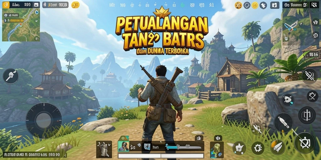 Screenshot utama 9939 menampilkan petualangan seru di dunia terbuka.