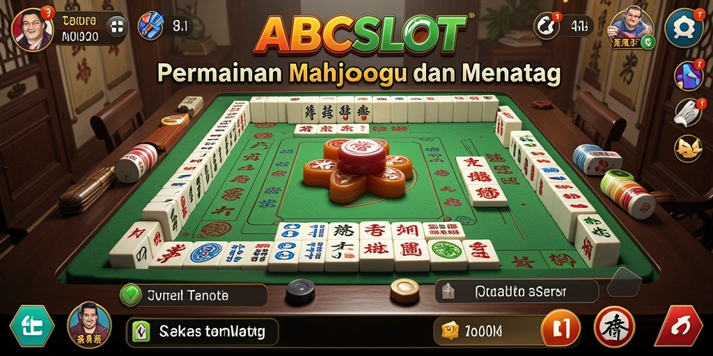 Tangkapan layar gameplay <strong>ABCSLOT</strong> yang menunjukkan pencocokan ubin Mahjong yang cepat.
