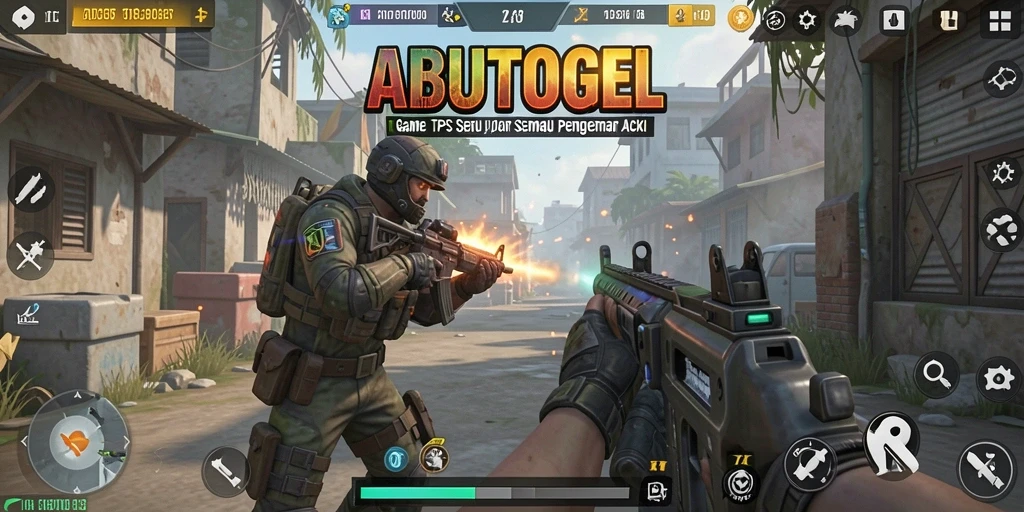Tampilan gameplay seru dan aksi mendebarkan di ABUTOGEL.