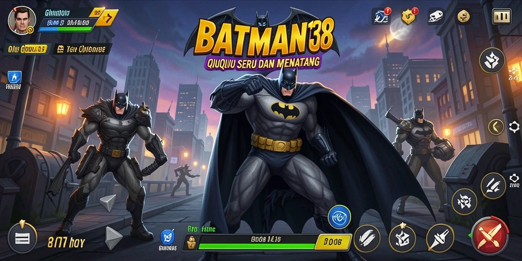 Tampilan gameplay seru dari BATMAN138 dengan teman-teman.