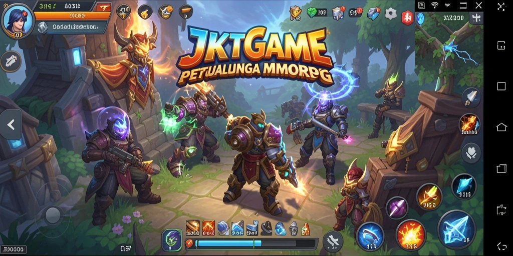 Tampilan menarik dari gameplay MMORPG JKTGAME yang mengasyikkan.