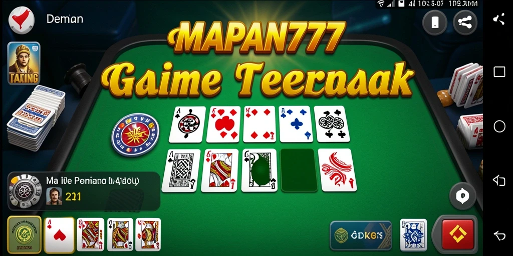 Tampilan menarik dari gameplay Domino di MAPAN777.