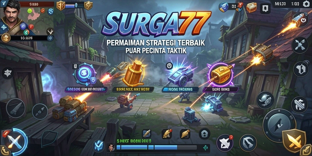 Tampilan gameplay menarik dari SURGA77 yang penuh dengan strategi.