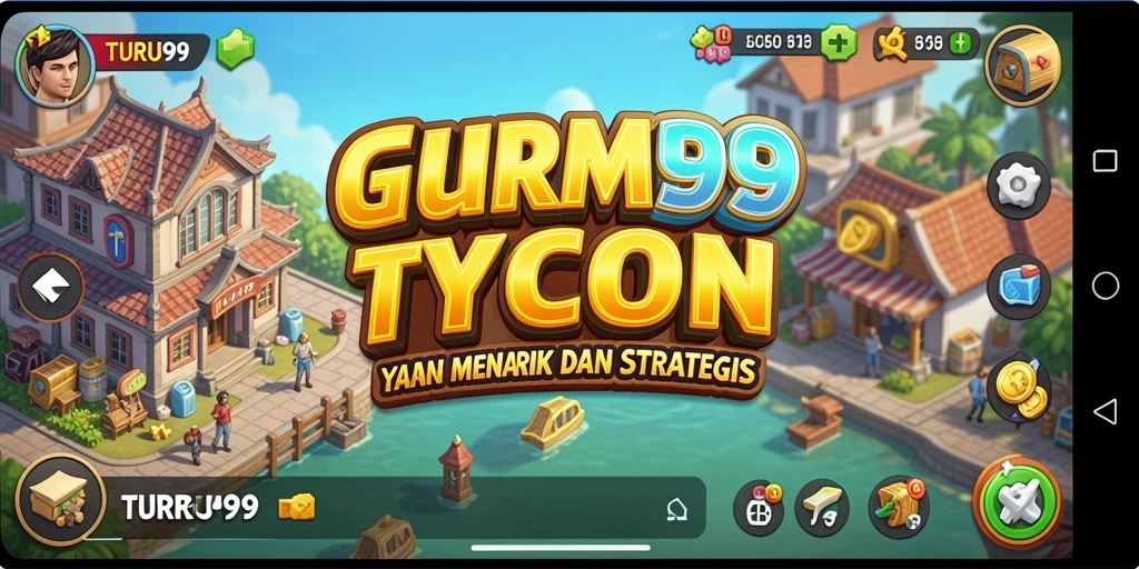 Tampilan gameplay <strong>TURU99</strong> yang seru untuk membangun bisnis.