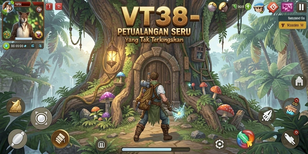 Gameplay seru dalam VT38 dengan grafis menakjubkan.