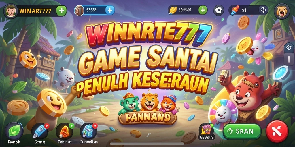 Screenshot dari gameplay seru WINRATE777 yang menampilkan berbagai tantangan.